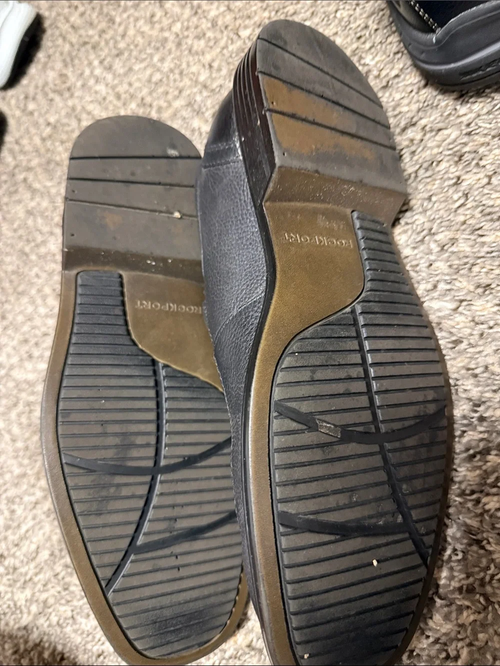 Rockport smooth black